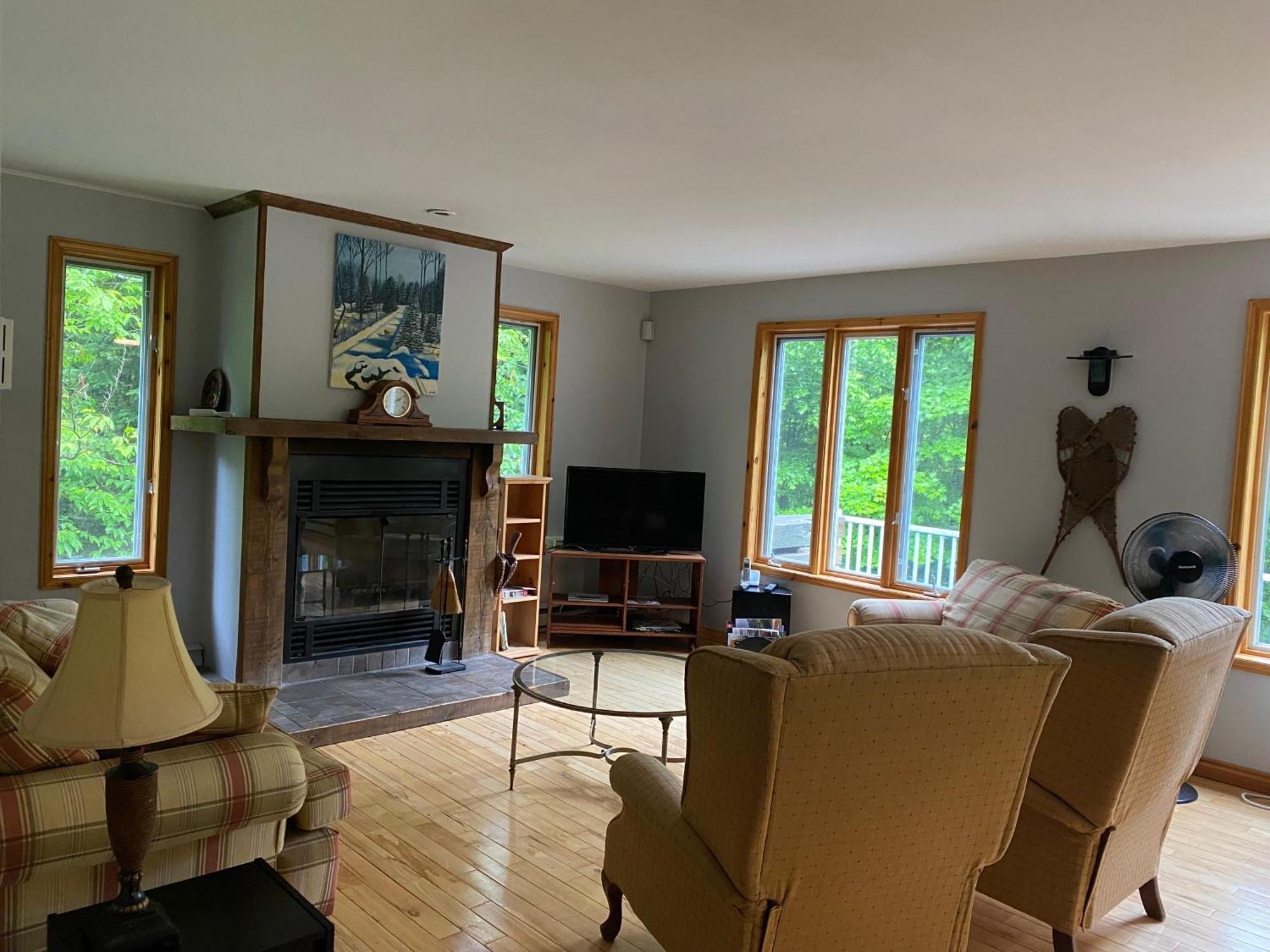 Chalets Et Studios Le Vent Du Nord Lac-Superieur Oda fotoğraf